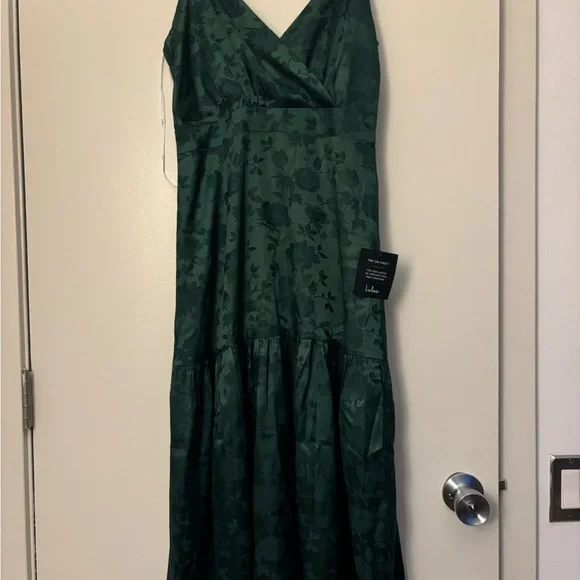 Lulus | Dresses | Green Floral Midi Dress | Poshmark Lulus | Dresses | Green Floral Midi Dress | Poshmark